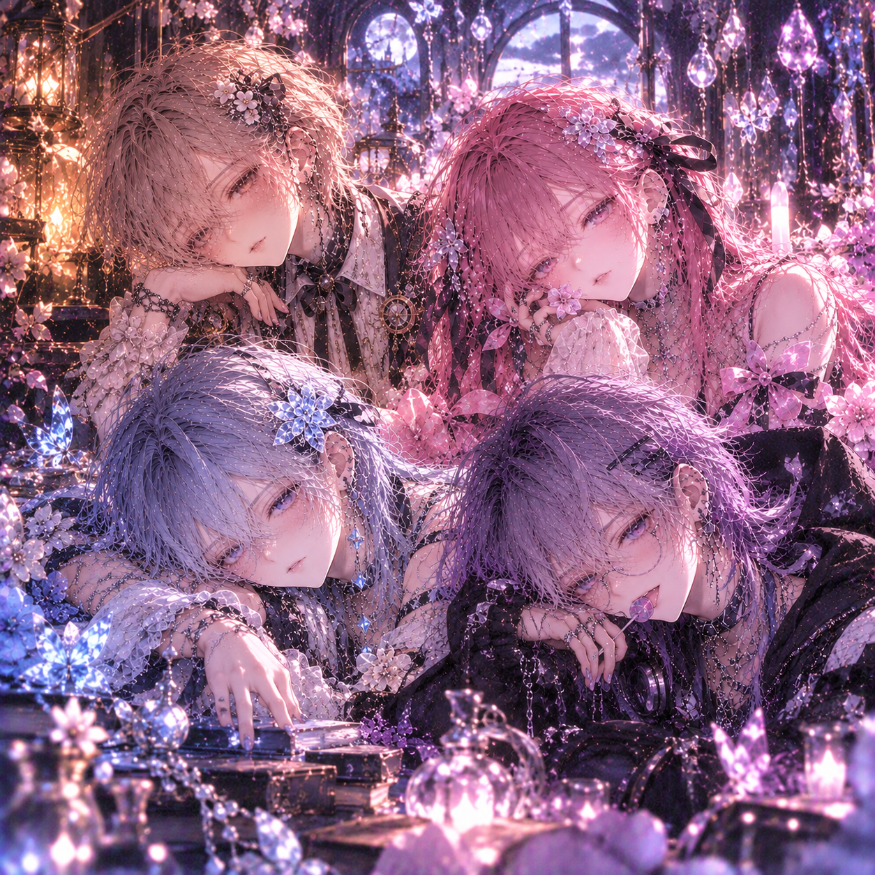 ASMR TYPE 16のメインキャラクター4人
